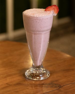 Fresh Strawberry Milkshake